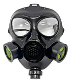 Máscara De Gas Plastico Disfraz Cosplay Hazard Halloween Color Unico