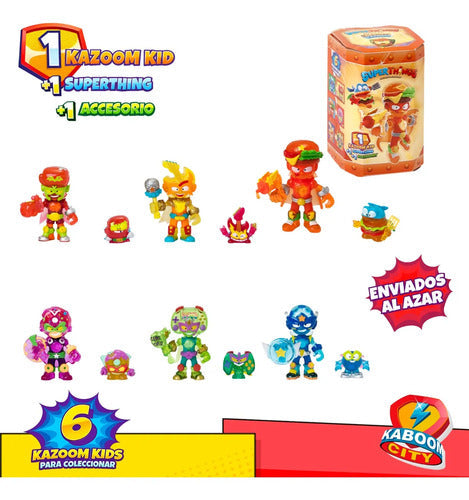 Superthings Guardians Of Kazoom 1 Kid +1 Superthing +1 Acc