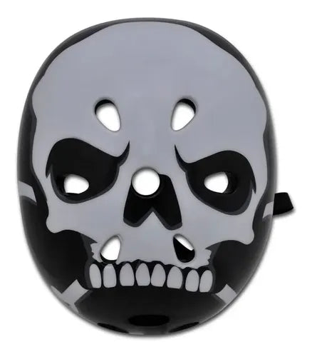 Cascos Para Bicicletas Tipo Urbano Calavera Ciclismo Unisex Negro Estandar
