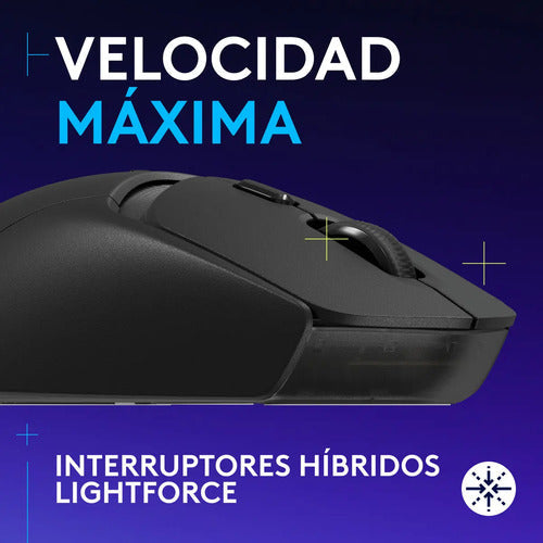 Mouse Inalámbrico Gamer Logitech G309 Lightspeed Negro
