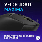 Mouse Inalámbrico Gamer Logitech G309 Lightspeed Negro