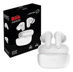 Audifonos Inalambricos Blik Air500 Tws Bt 5.4 Enc 30hrs Ipx4 Blanco