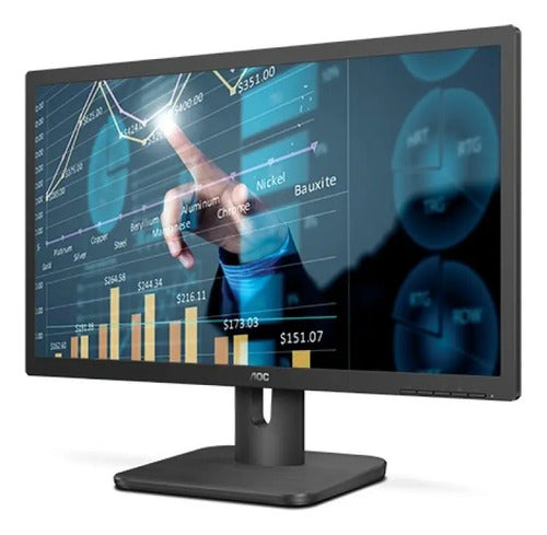 Monitor Aoc Led 20in Hd 60hz 5ms Hdmi Flicker Free 20e1h Negro