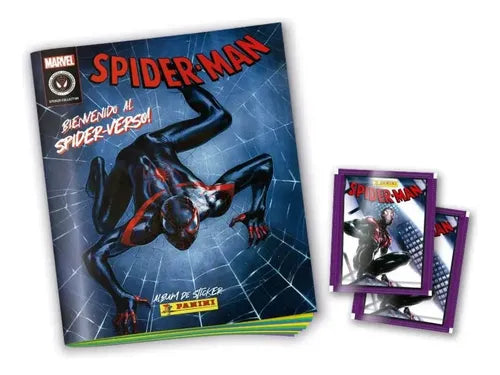 Album Spider- Man Bienvenidos Al Spider Verso + 40 Sobres