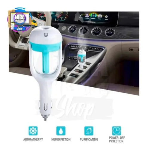 Difusor De Aroma Para Auto Humificador Con Colores Full Blanco