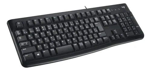 Teclado Alambrico Logitech K120 Usb 2.0 Español Antiderrame Negro Español España
