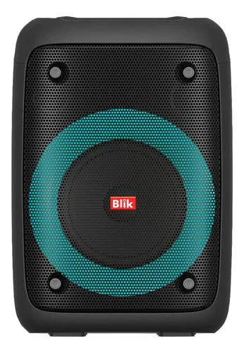 Parlante Karaoke Blik Voice Bt 5.3 Radio Tf/sd Tws Rgb 4h Negro