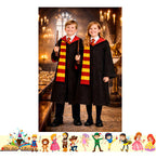 Trajes Disfraces Cuentos Infantiles Dia Del Libro Halloween Gryffindor 7-9