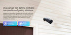 Camara Wifi Ezviz Eb3 2k Ir15m Colorvu Exterior Ip66 512gb Gris