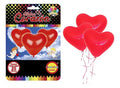 25 Globos Corazones Rojos San Valentin Cumpleaños Regalos Rojo