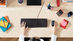 Teclado Alambrico Logitech K120 Usb 2.0 Español Antiderrame Negro Español España