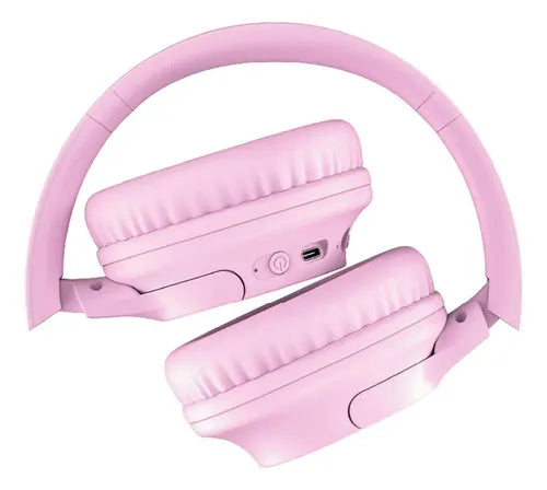 Audifono Inalambricos Blik Soul250 Bluetooth 5.4 Bateria 20h Rosa