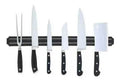 Barra Iman Magnetica Para Cuchillos 33cm  Negro