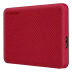Disco Duro Externo Toshiba 1tb 2.5  Usb 3.2 Canvio Advance Rojo
