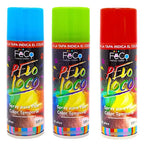Pack 24 Spray Pintura Para Cabello Temporal Varios Colores Surtido
