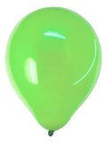 Globo De Látex Liso Verde Lima De 23 Cm, Pack De 50 Unidades