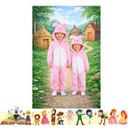 Trajes Disfraces Cuentos Infantiles Dia Del Libro Halloween Chanchito 3-4
