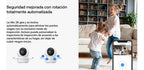 Camara Wifi Ezviz H6c 2k+ Seguimiento Inteligente Interior Blanco