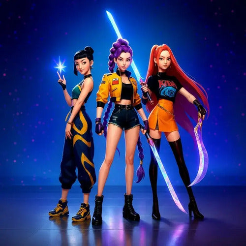 Traje Disfraz  Rumi Mira Zoey Guerreras K-pop  Demon Hunter  Mira