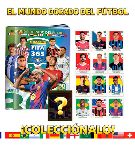 Pack Album + 48 Sobres Fifa 365 2026 Original Panini