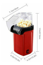 Máquina Cabritas 1200w - 3 Minutos Y Libre Aceite - Popcorn Rojo