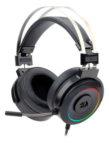 Audifonos Gamer Headset Redragon Lamia2 H320 7.1 Rgb Soporte Black