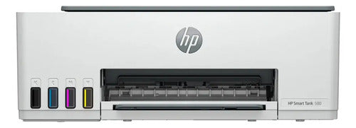 Impresora Hp Multifuncional Smart Tank 580 Wifi Bluetooth Blanco