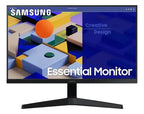 Monitor Samsung S31c Lcd Plano 24 Pulgadas 75hz Ips Negro