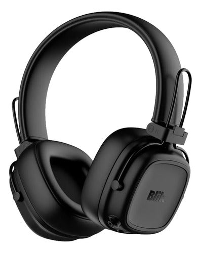 Audifonos Inalambricos Blik Feel250 Bt 5.4 Bateria 20 Hrs Negro