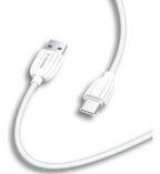 Cable Usb-c A Usb-a Master-g Carga Rapida Potencia 2.1a 1m Blanco