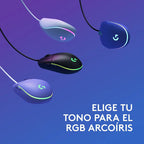 Mouse Gamer Logitech G203 New Rgb Lghtsync Lila Color Violeta