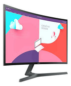 Monitor Samsung 24 Curvo Fhd 75hz Freesync Ls24c366ealxzs Negro