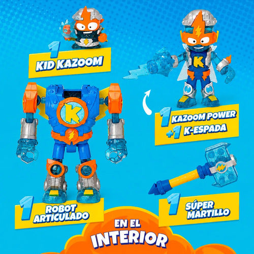Superbot Kazoom Power 1 Kazoom Kid Y 1 Superthing Especial