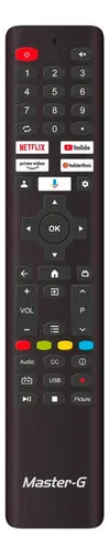 Smart Tv Master-g 58  Qled Mggk58ufq 4k Uhd Frameless