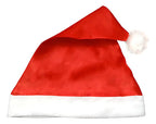 Pack 12 Gorros De Navidad Viejo Pascuero Gorro Liso Brillant Rojo