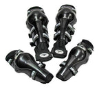 Set 2 Rodilleras + Coderas Articuladas Axo Negro Único