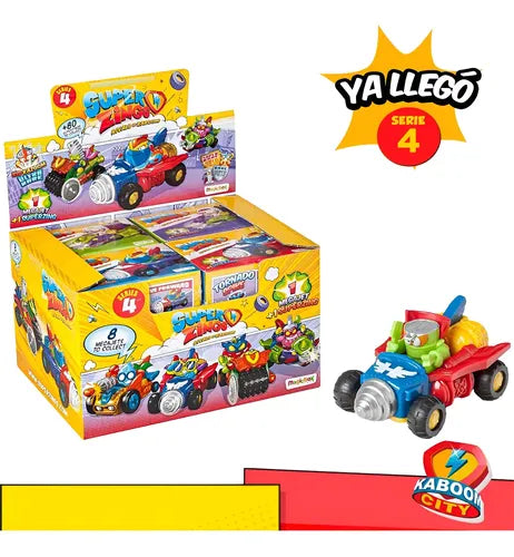 Superzings Serie 4 Original 8 Vehiculo Megajet Coleccion