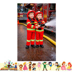 Trajes Disfraces Cuentos Infantiles Dia Del Libro Halloween Bombero 7-9