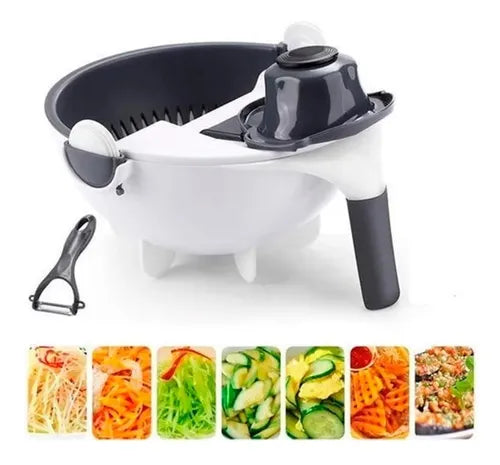 Rallador De Verduras 13 En 1 Cortador Vegetales Escurridor