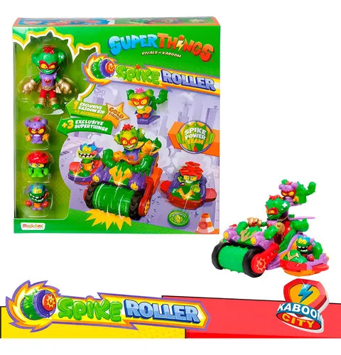 Superthings Vehiculo Spike Roller Rivals Of Kazoom Original