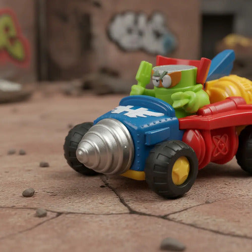 1 Vehiculo Megajet Superzings Serie 4 Original Coleccion Superzings Multicolor