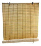 Cortina Enrollable De Bambu Cortina Persiana Roller 120x180 Marrón Claro