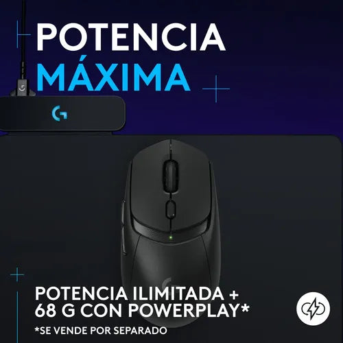 Mouse Inalámbrico Gamer Logitech G309 Lightspeed Negro