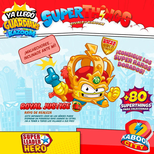 Superthings Serie 9 Guardians Of Kazoom 10 Sobres One Pack Superzings Multicolor