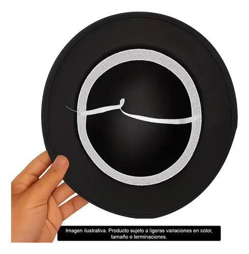 Sombrero Gorro Nortino Para Niños/as Fiestas Patrias Danzas Color Negro Diseño De La Tela Lisa Talla Estándar