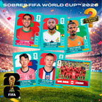 Pack Album Gold Tapa Dura + 95 Sobres Fifa World Cup 2026