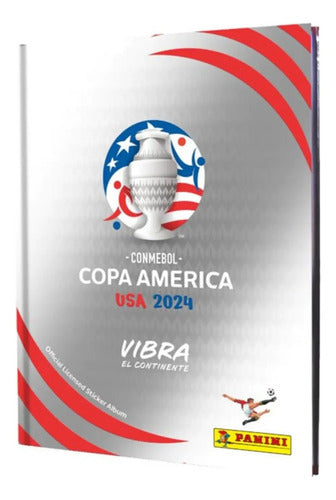 Album Tapa Dura Plata Copa America 2024 Original Panini