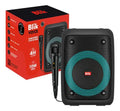Parlante Karaoke Blik Voice Bt 5.3 Radio Tf/sd Tws Rgb 4h Negro