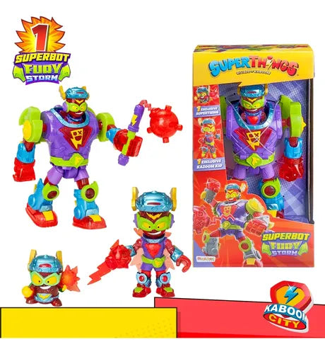 Superbot Fury Storm 1 Kazoom Kid Y 1 Superthing Especial