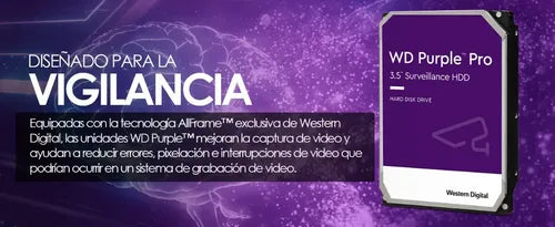 Disco Duro Interno Western Digital Purple 6tb Pc / Dvr / Nvr Púrpura